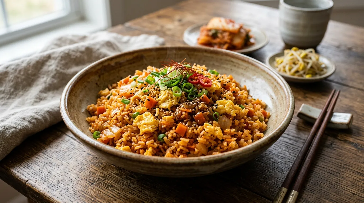 Korean fried rice recipe